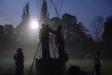 Opbouw D-OCOX op 18/10 om 7:30 u 's morgens