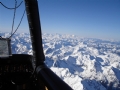 Gaverzicht balloon flying in the Alps.