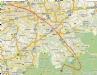 Onze track boven Duitsland.
